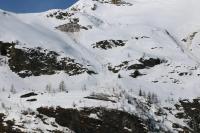Avalanche Haute Tarentaise, secteur Tignes - Rocher Blanc - Photo 2 - © Alain Duclos